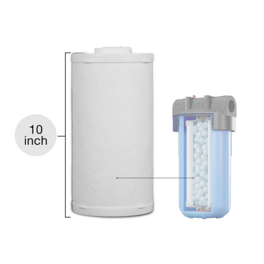 Replacement Cartridge for 10 Inch Mainline Filter (Single Stage) - Sediment + Hardness Filtration