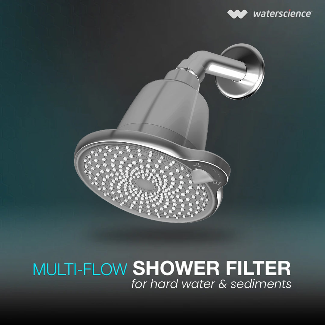 Multi Flow Shower Filter for Hard Water