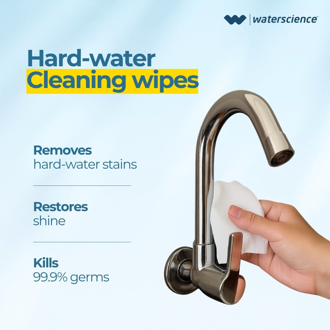 Hard Water Cleaning Wipes (Pack of 35)