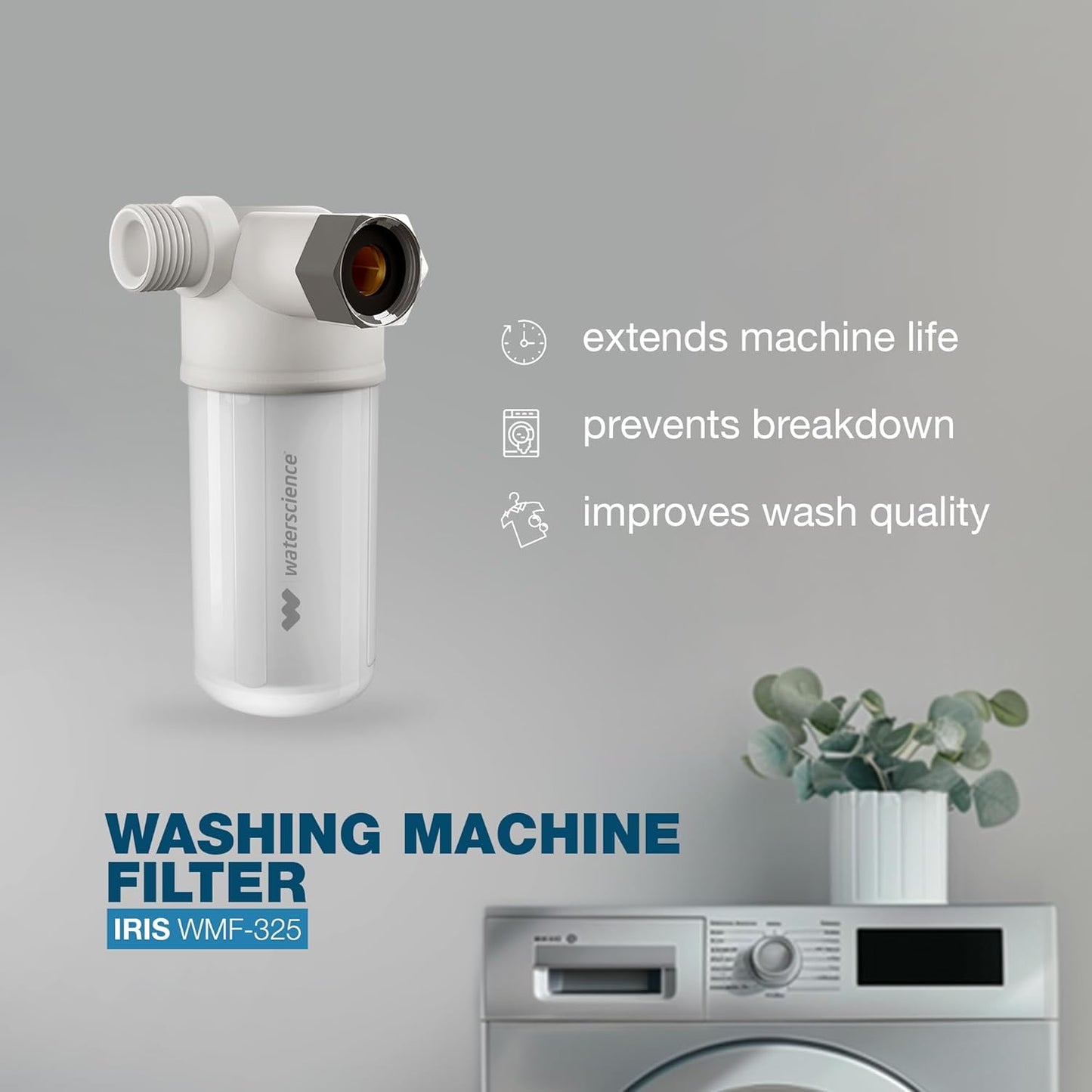 Washing Machine Filter + Washing Machine Descaler Combo