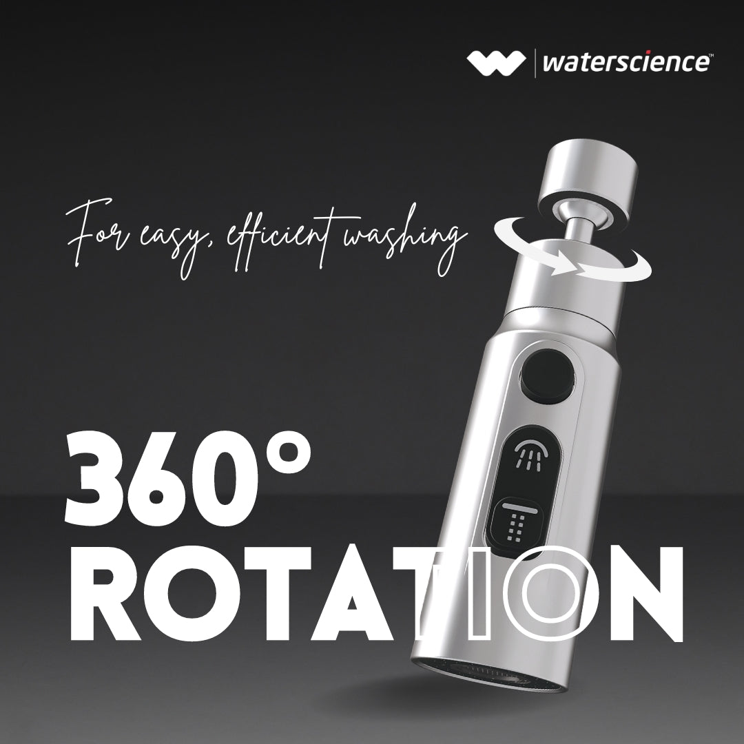 CLEO Tap Filter for Hard Water + AERA Water Saving Nozzle for Taps