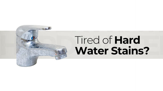 are hard water stains permanent?