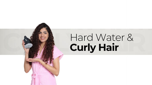 hard water on curly hair