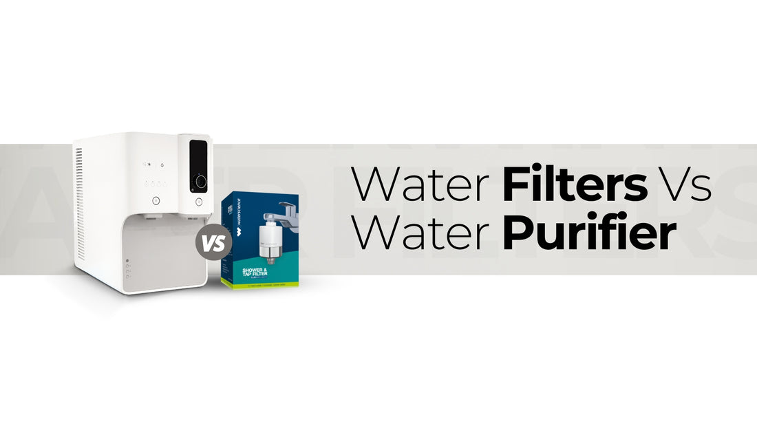Water Filter and Water Purifier Differences WaterScience Shower Filters
