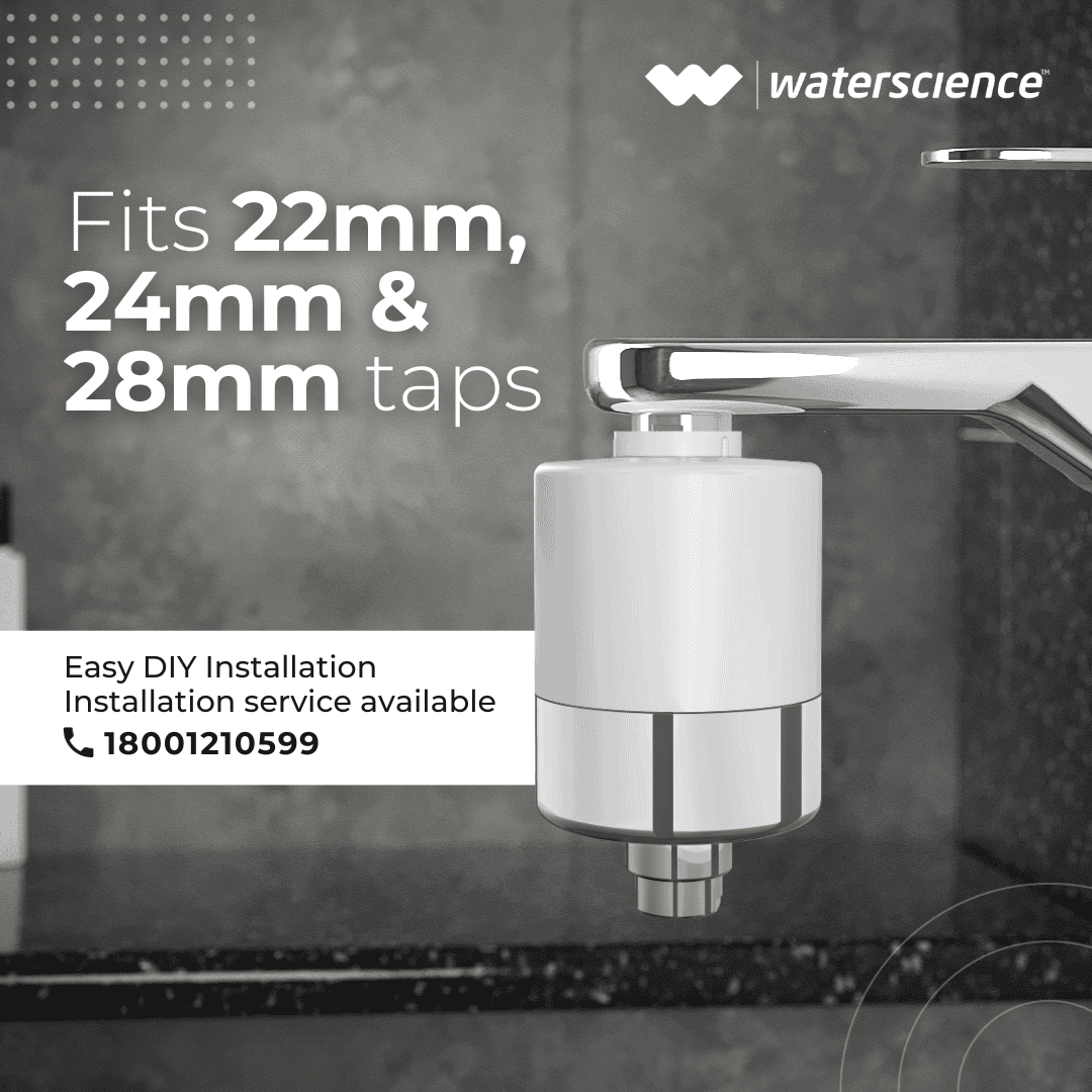 CLEO Shower & Tap Filter + Hard Water Wipes for Bathroom and Kitchen : COMBO OFFER