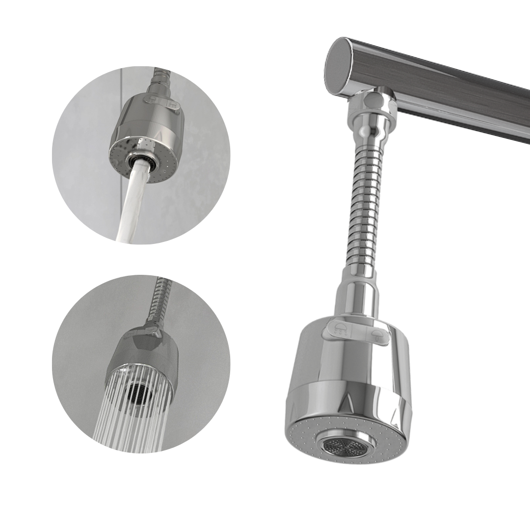 AERA Flexi Kitchen Tap Extender | Aerator | Water Saving Nozzle AERA Flexi Kitchen Tap Extender | Aerator | Water Saving Nozzle