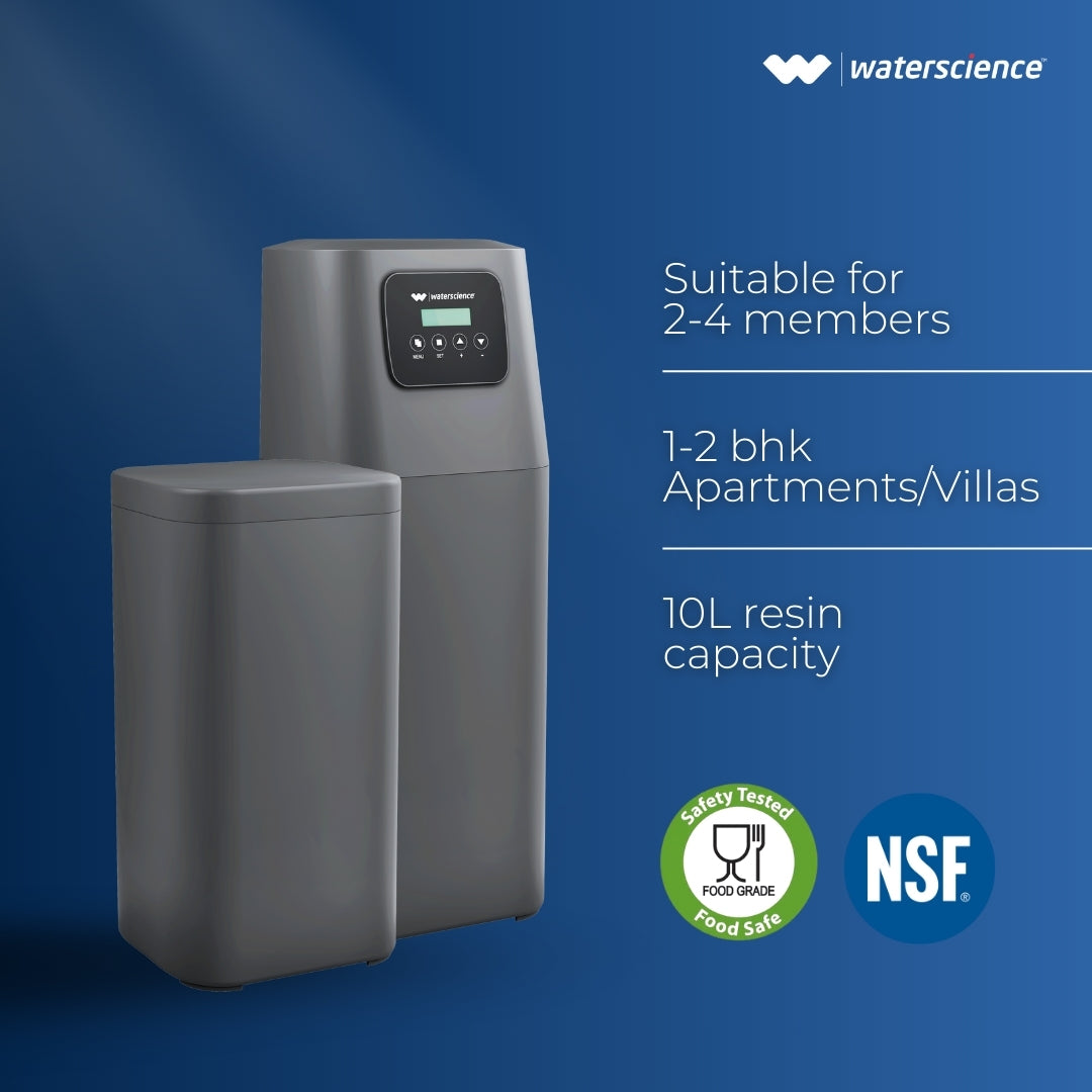 Aquilus Water Softeners - For Apartments & Villas - Fully Automatic Smart Water Softener