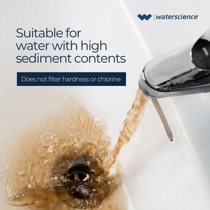 CLEO Essential Shower Filter for Dust, Sediments and Suspended Impurities - CLEO-SFS-E