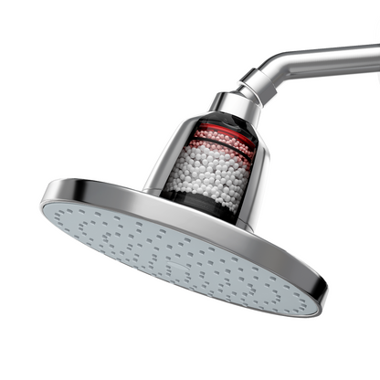 Rain Shower Filter for Hard Water for Healthy Hair & Skin