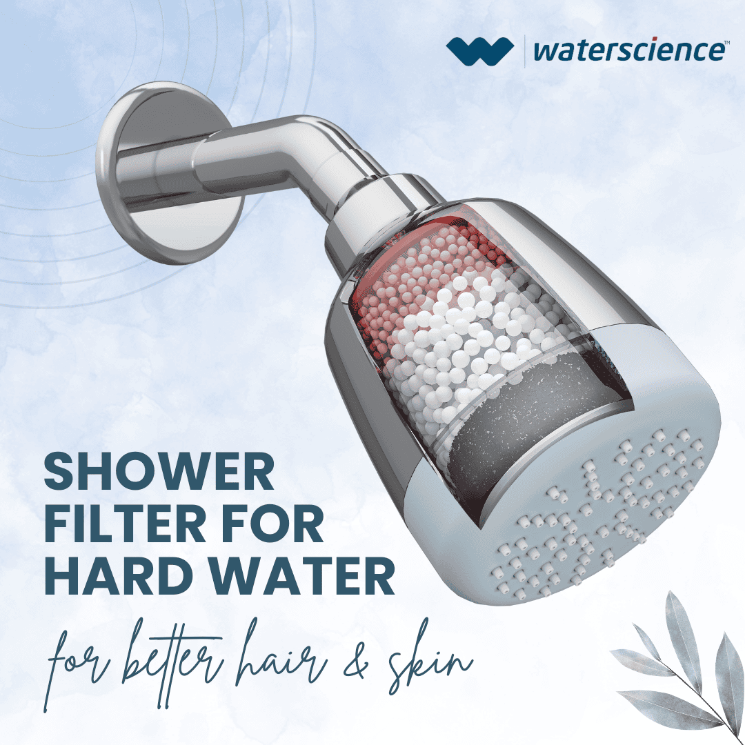 Hard water online shower filter