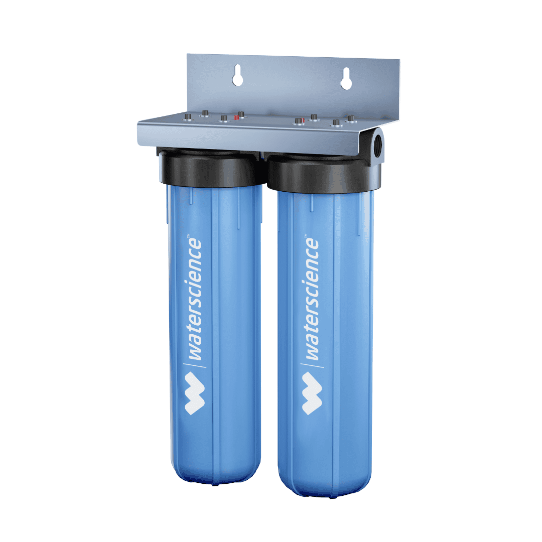 Mainline Hard Water Filter for whole house (20 inch) - 2 stage