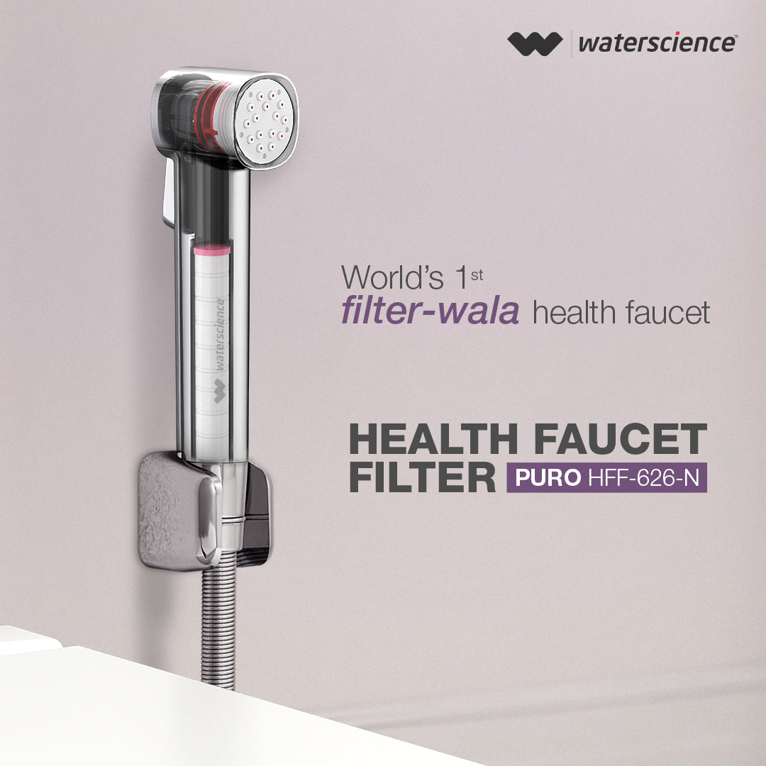 Health Faucet With Filter | Self-Cleaning Nozzle | NeverBlock™