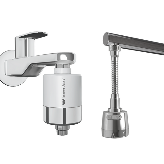 CLEO Shower & Tap Filter + AERA Kitchen Tap Extender : COMBO OFFER