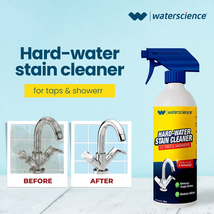 Combo Descaler Spray for Taps and Showers + Descaler Spray for Glass