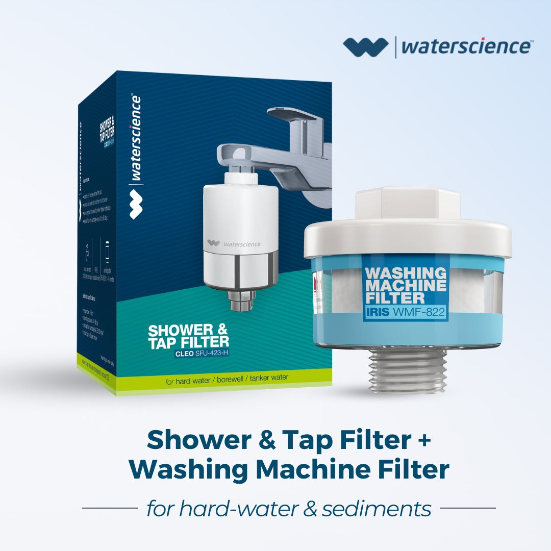 COMBO: CLEO Shower & Tap Filter + Washing Machine Filter