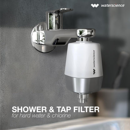 CLEO 717 Shower & Tap Filter + Washing Machine Filter Combo