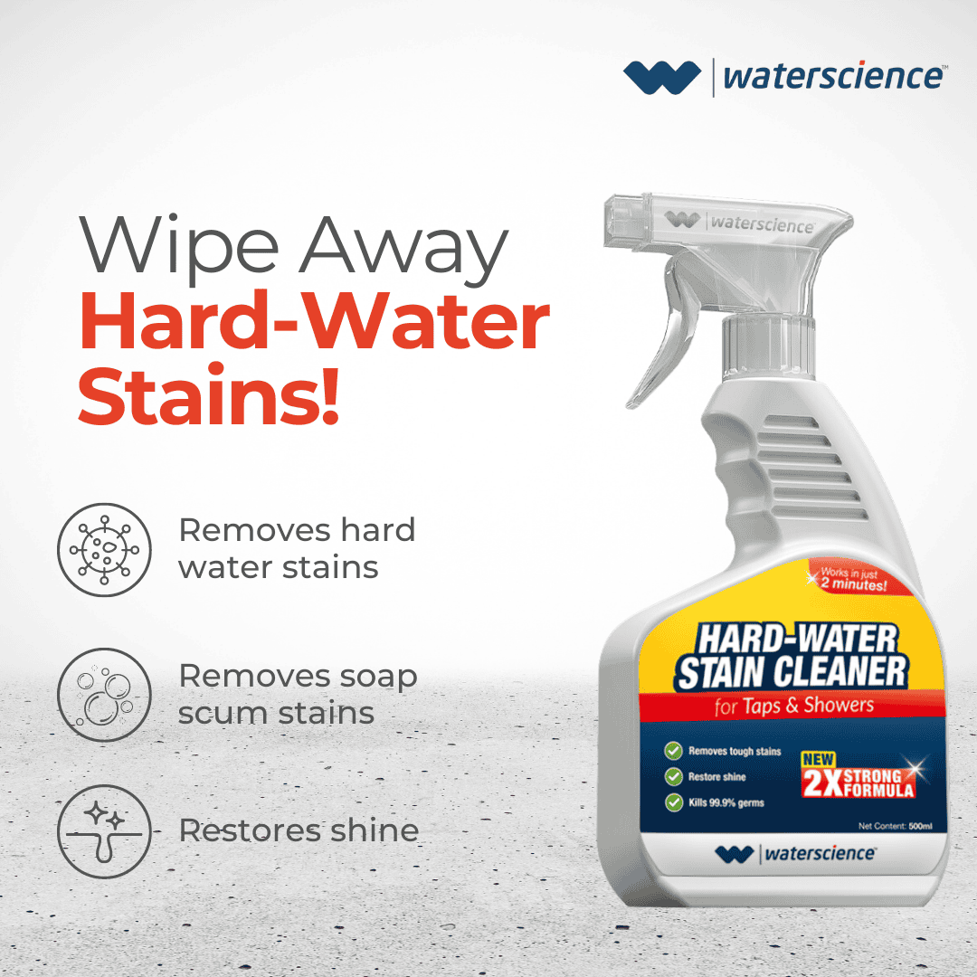 Hardwater Stain Remover Spray for Shower and Tap