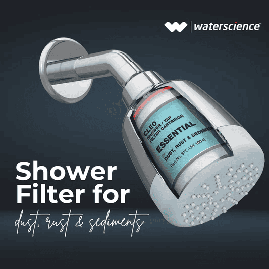 CLEO Essential Shower Filter for Dust, Sediments and Suspended Impurities - CLEO-SFS-E