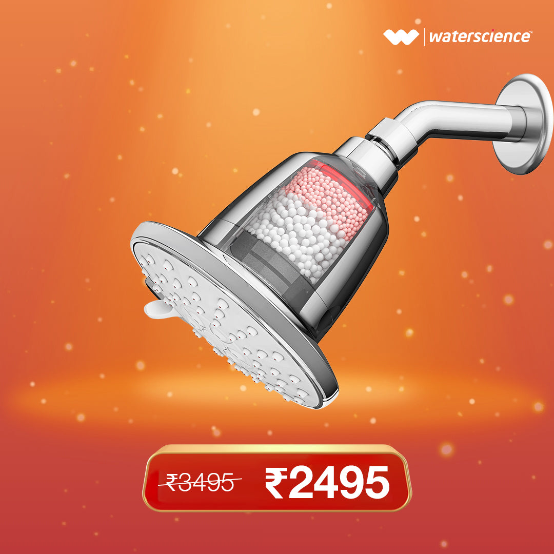 Multi Flow Shower Filter for Hard Water