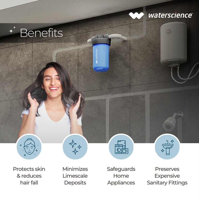 MainLine Filter | 1 Bath + Kitchen| 10 inch | 1 stage – WaterScience