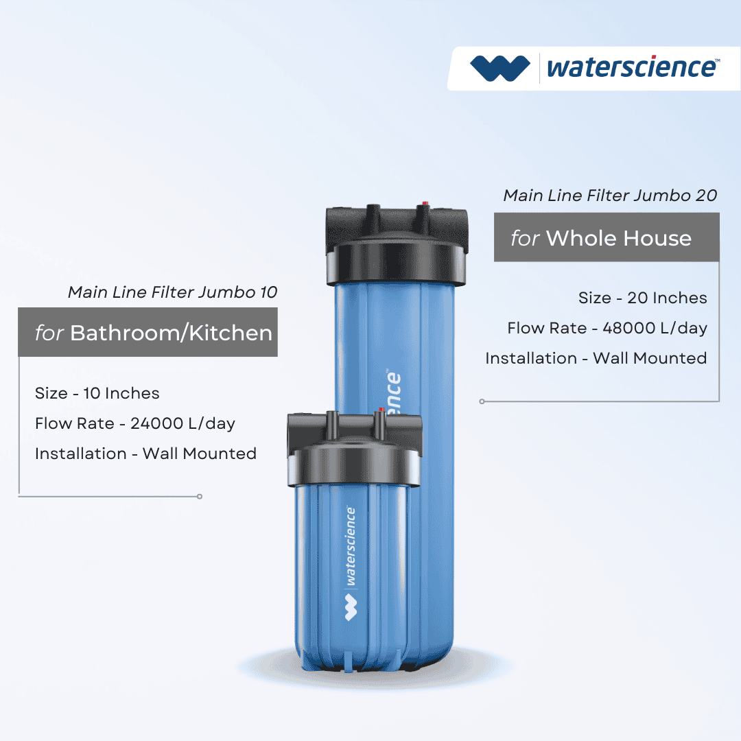 Mainline Hard Water Filter for whole house