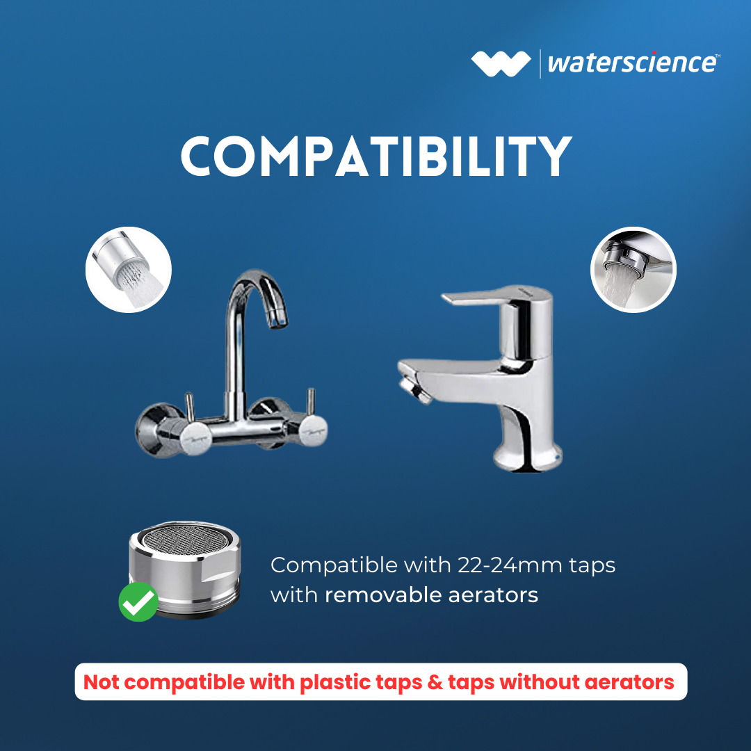 AERA Water Saving Nozzle for Taps - Compact