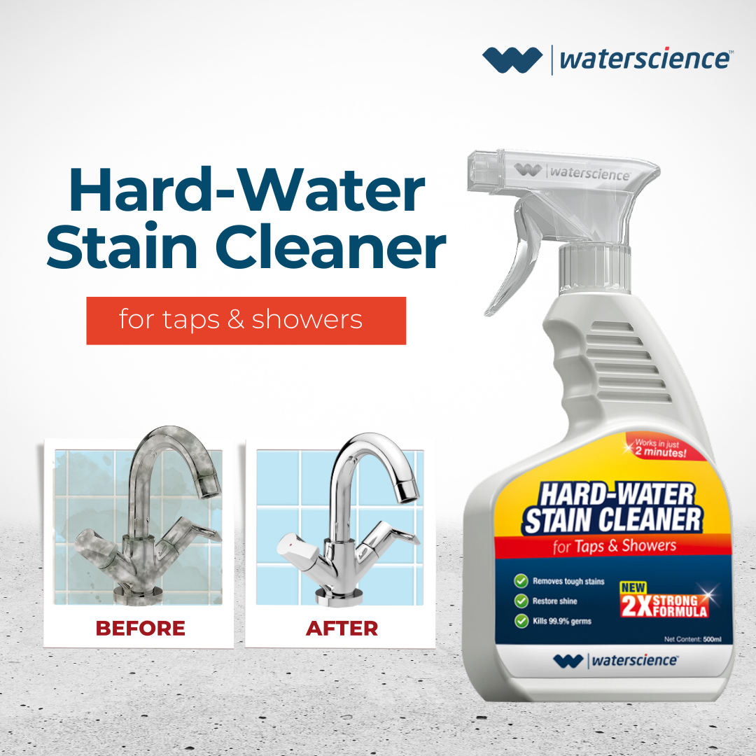 Hardwater Stain Remover Spray for Glass, Mirrors & Tiles