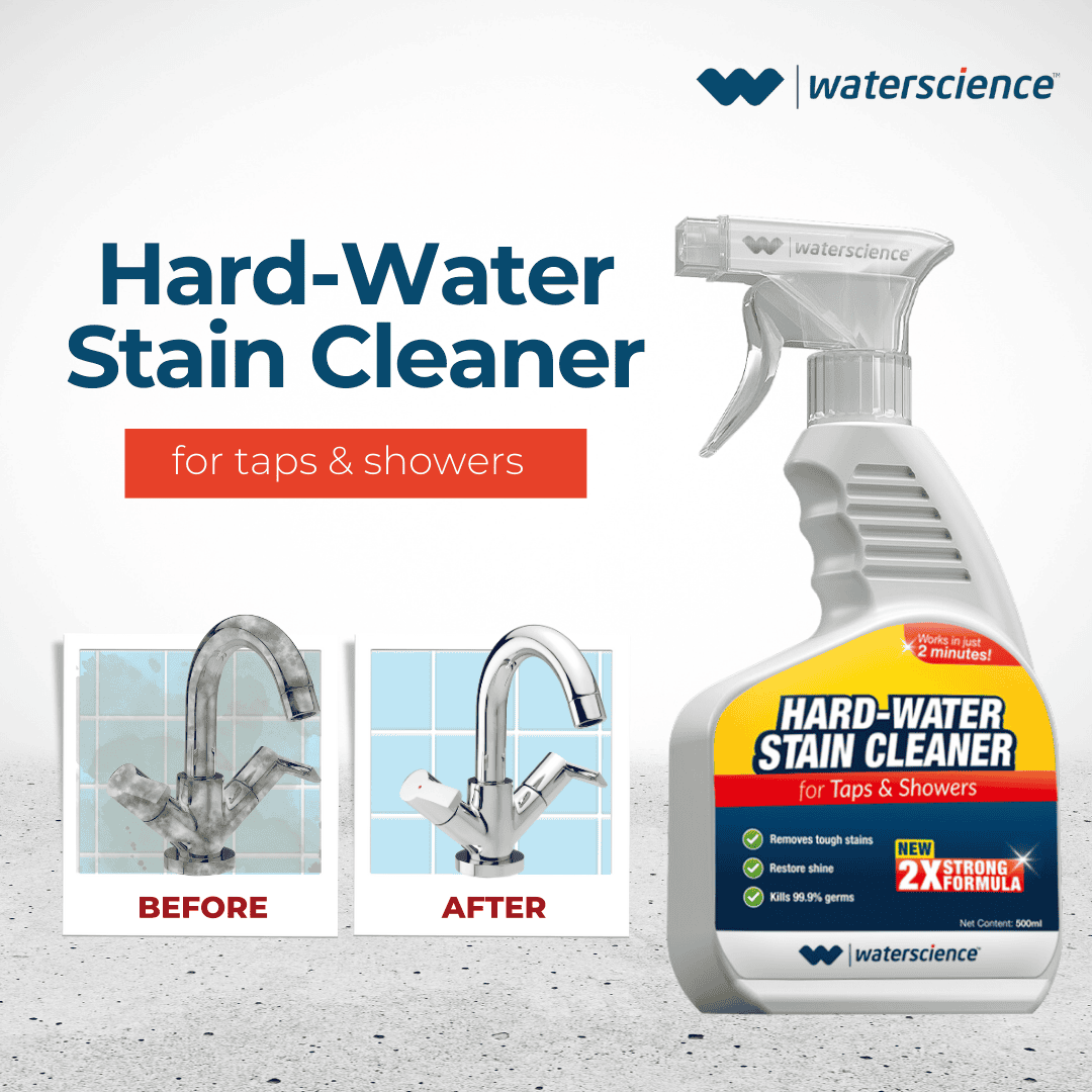 Hardwater Stain Remover Spray for Shower and Tap – WaterScience