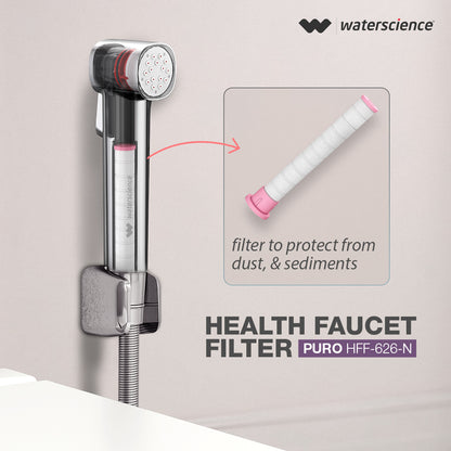 Health Faucet With Filter | Self-Cleaning Nozzle | NeverBlock™
