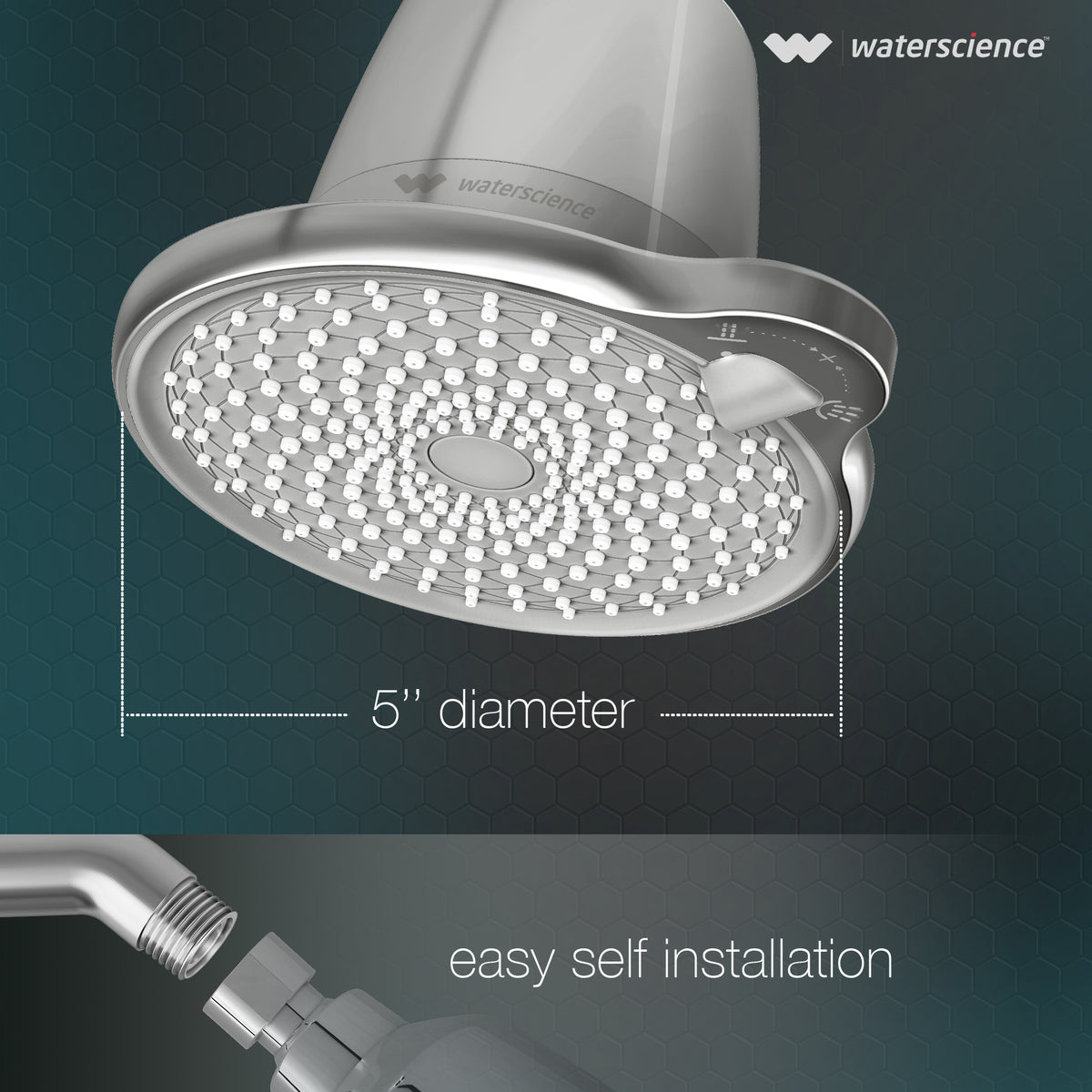 Multi Flow Shower Filter for Hard Water