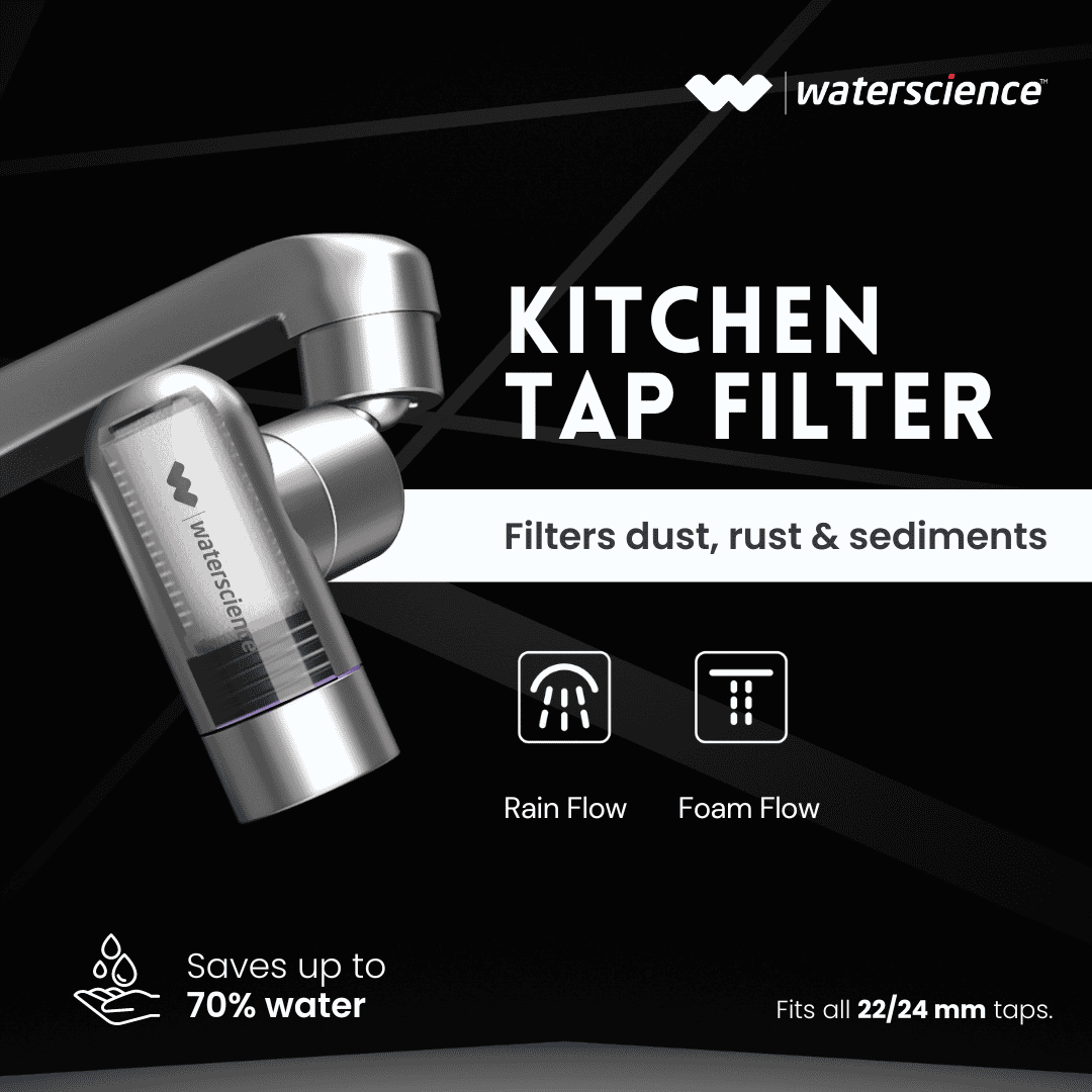 KTF Kitchen Tap Extender with Sediment and Dust Filter - Mini ...