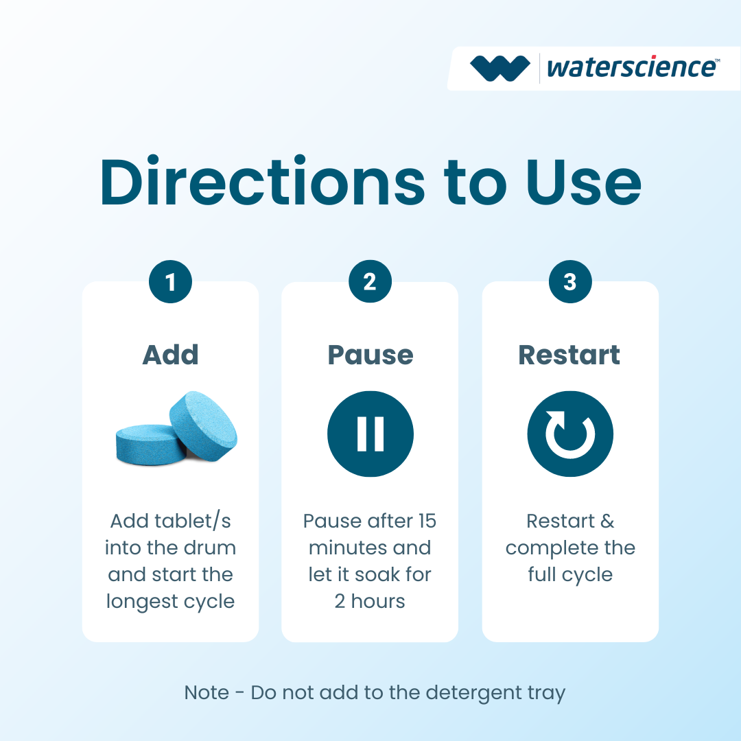 Washing Machine Descaler Tablets - WMD