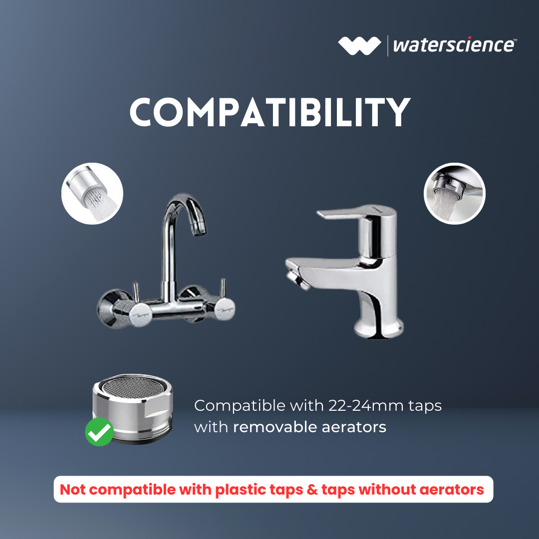 AERA Water Saving Nozzle for Taps - Compact