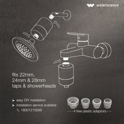 CLEO Multi Flow Shower Filter + CLEO Shower and Tap Filter Combo