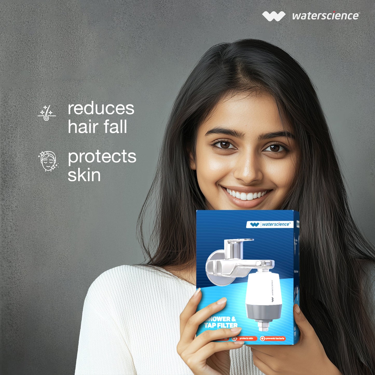 CLEO Shower& Tap Filter + Multi Flow Shower Filter Combo