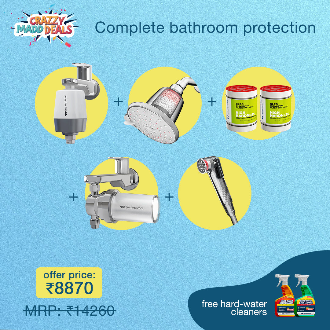 Complete Bathroom Protection Combo Pack