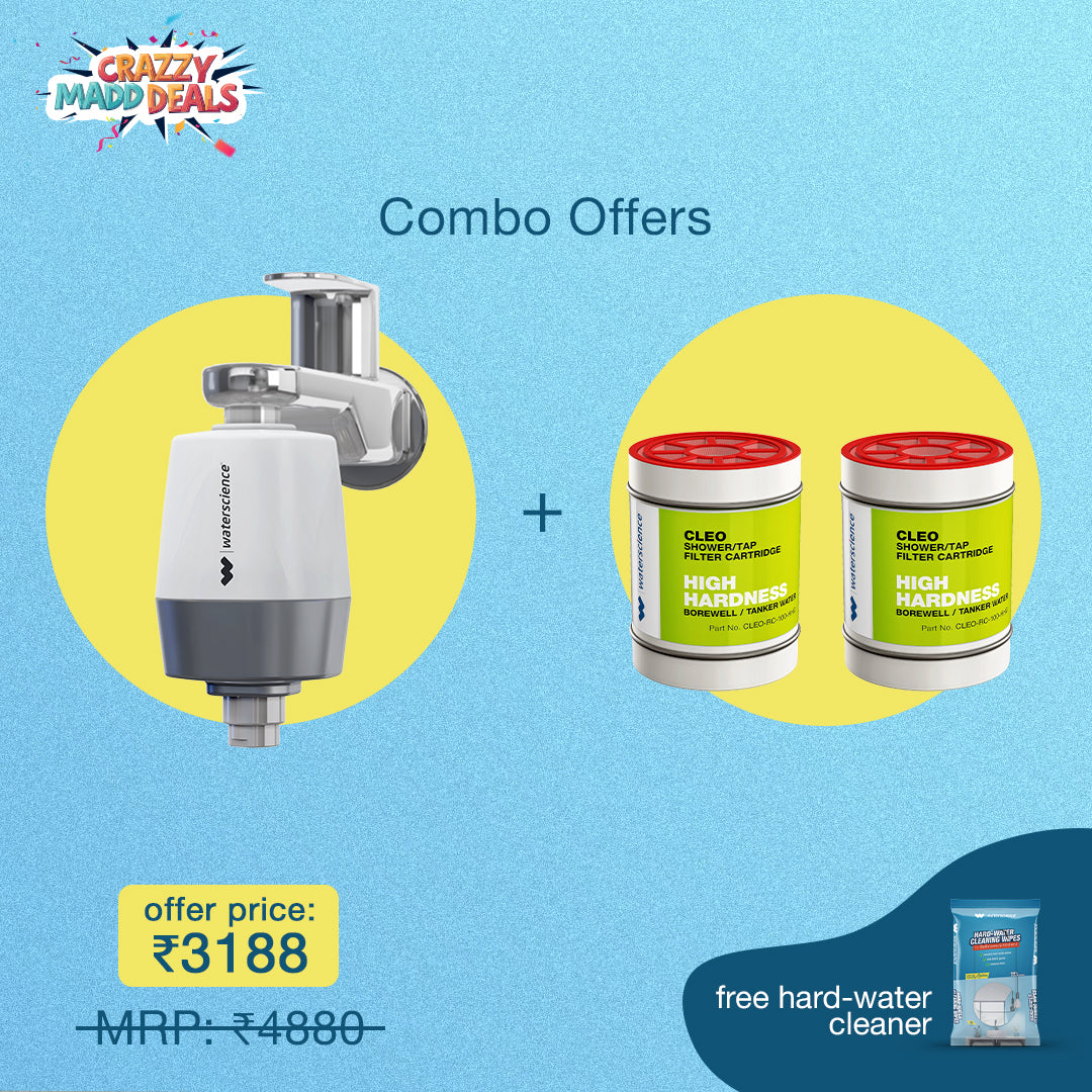 Shower & Tap Filter Set with Cartridge