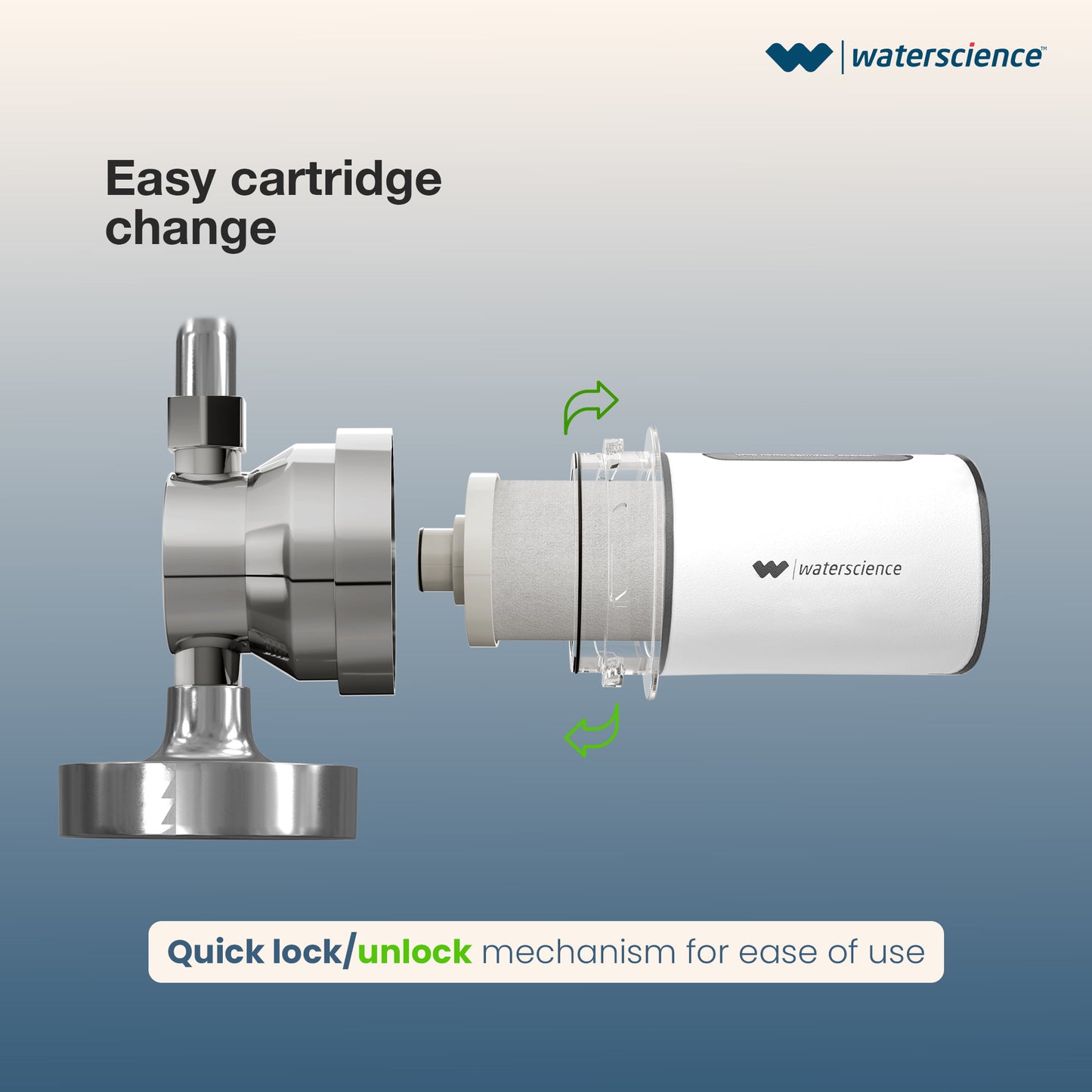 Shower & Tap Filter for Hard Water - VERSA-STF-1025