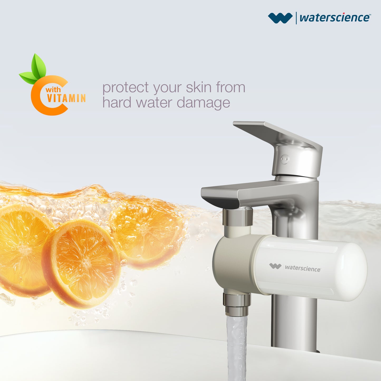 Skin Care Filter for Hard Water with Vitamin C - Versa-SCF-725