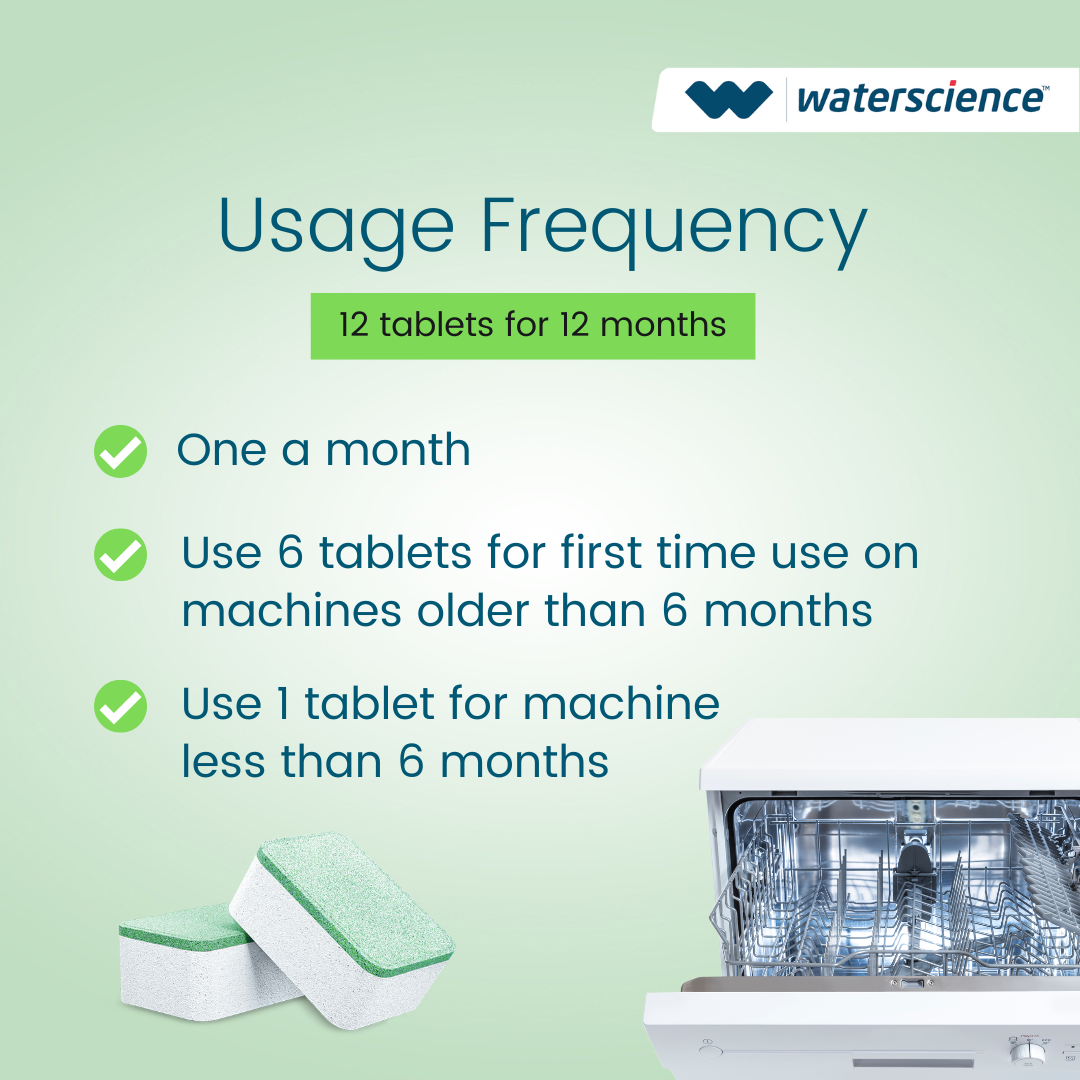 Washing Machine Descaler Tablets - WMD