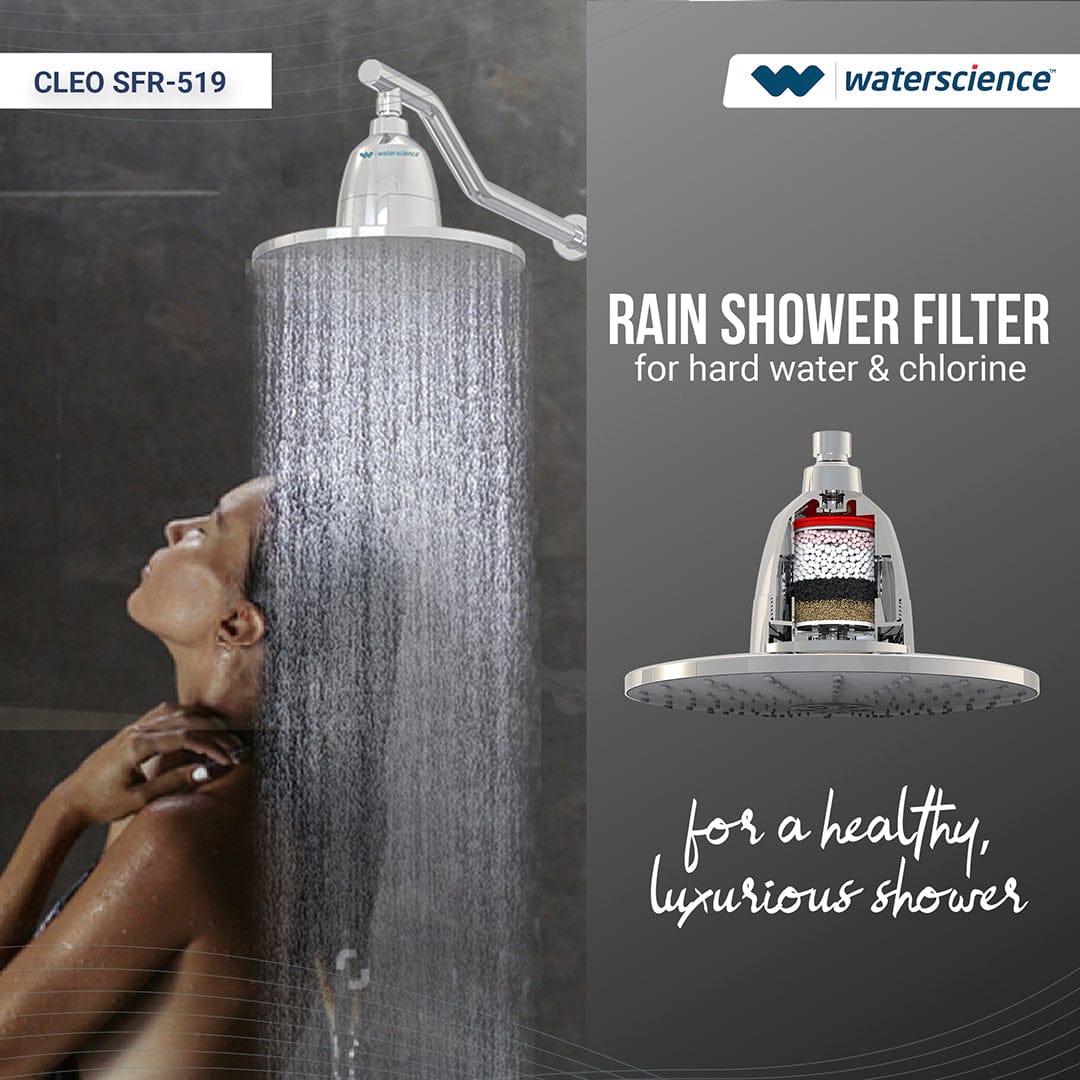 Rain Shower Filter with arm- CLEO SFR 519