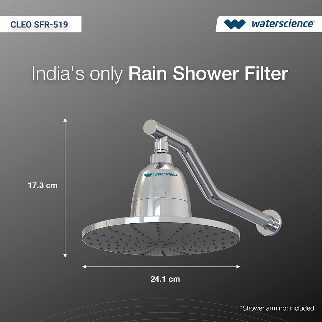 Rain Shower Filter with arm- CLEO SFR 519