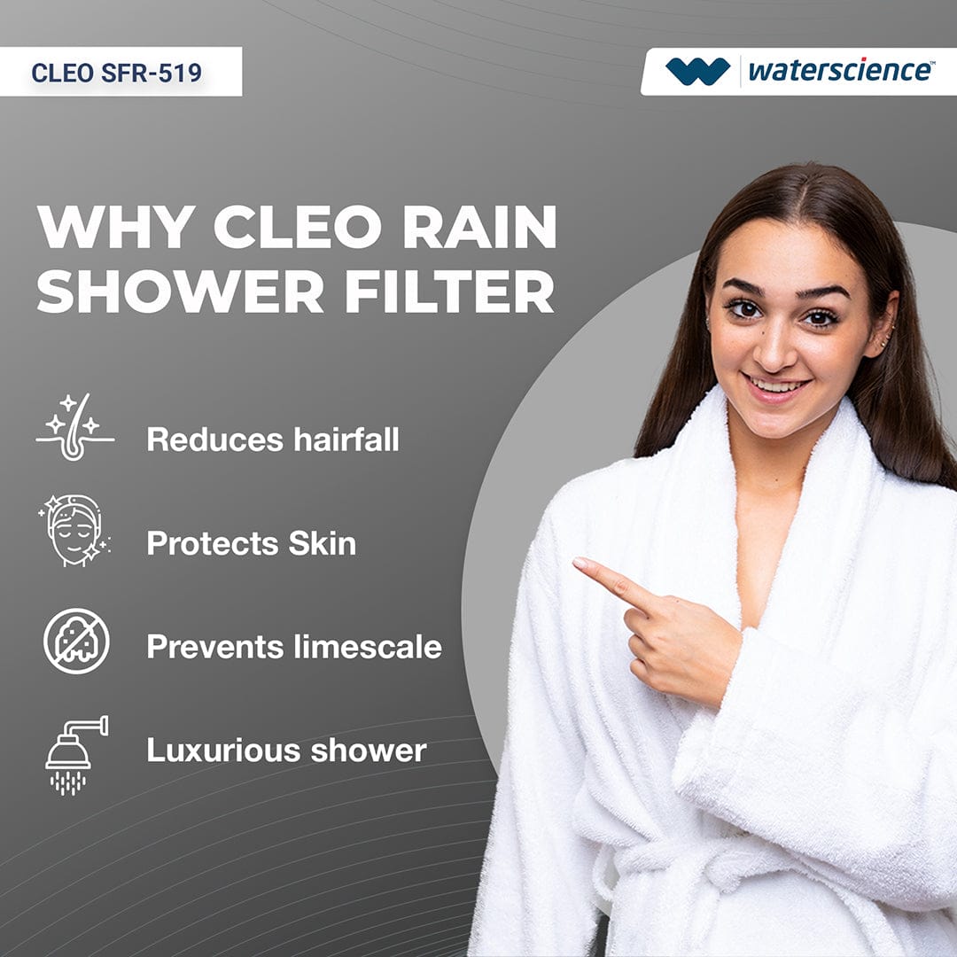 Rain Shower Filter without arm- CLEO SFR 519
