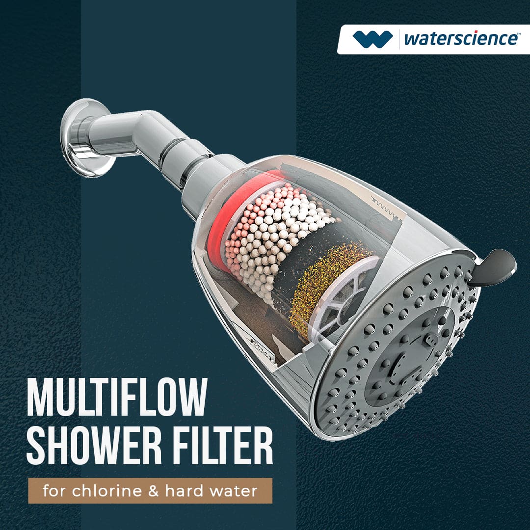 Multi Flow Shower Filter for Hard Water - CLEO 419
